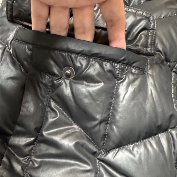 Lands End | Goose Down Puffer Jacket in Black Size 10 12 M Medium - Picture 10 of 14